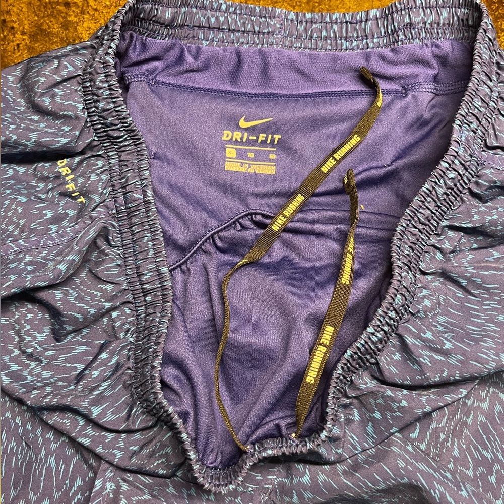 Nike Blue/Lt. Blue Running Shorts, XL - Picture 8 of 9